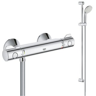 GROHTHERM 800 Duschsystem Thermostat Brausebatterie mit...